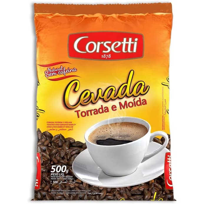 Cevada Torrada E Moída *sem cafeína  Corsetti 500g