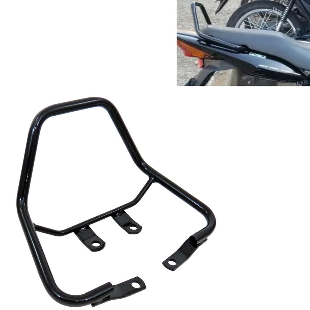 Alca Alçinha Super Alta Fan/titan 125/150 2009 A 2013 PRETA Polimet Oferta