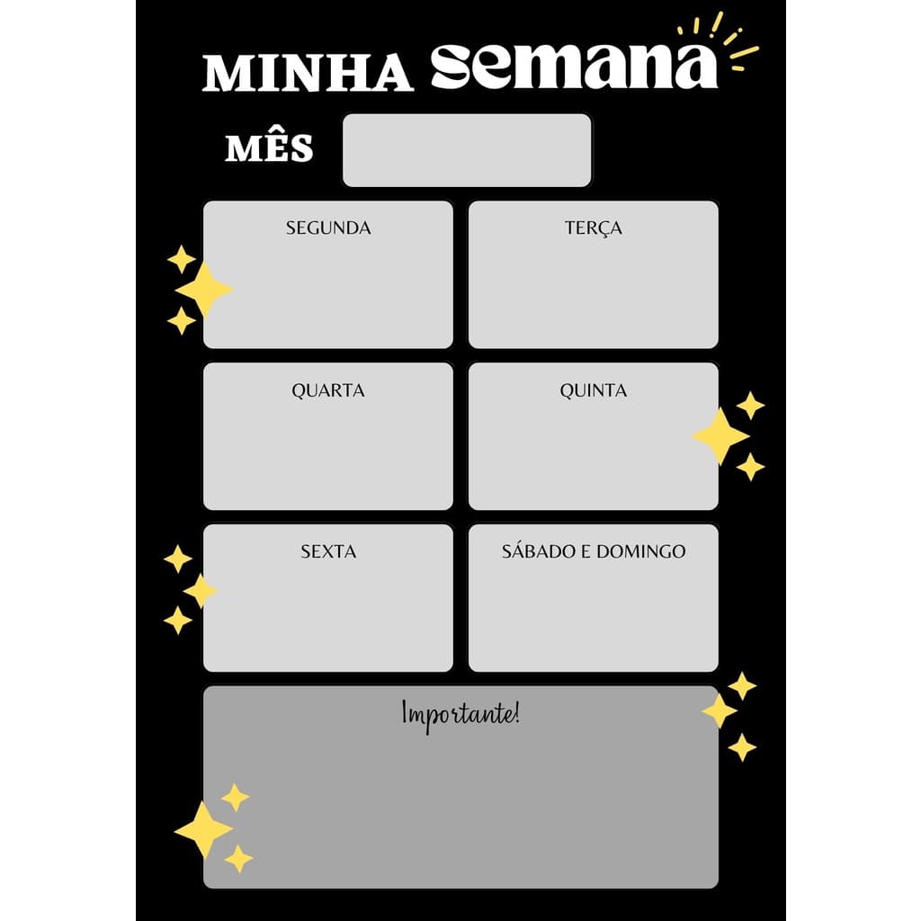 Ímã De Geladeira Porta Recados Anotações Planner Com Caneta