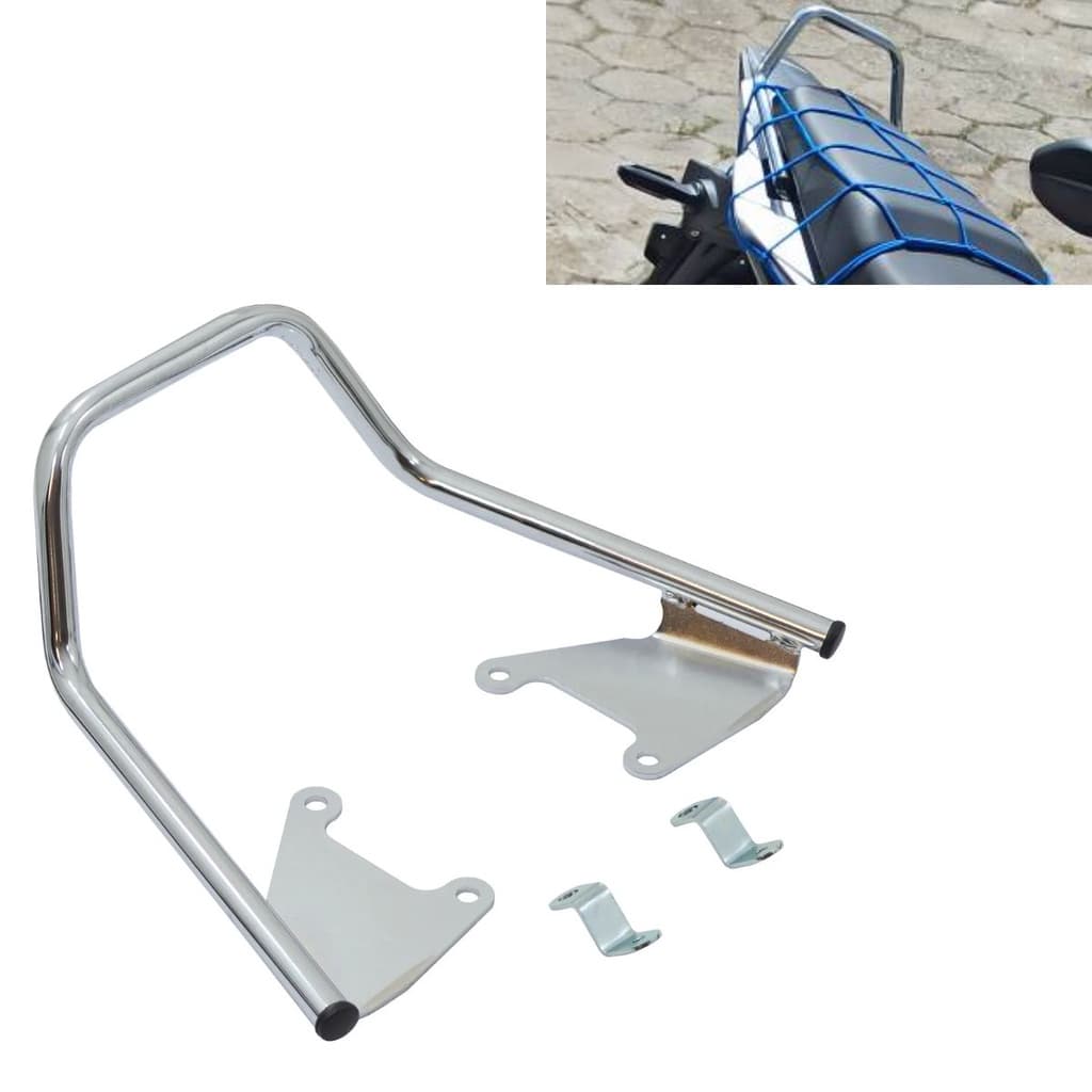 Alça Alcinha Traseira Esportiva Vertical Super Alta Titan 160 Cromada Promoção!!