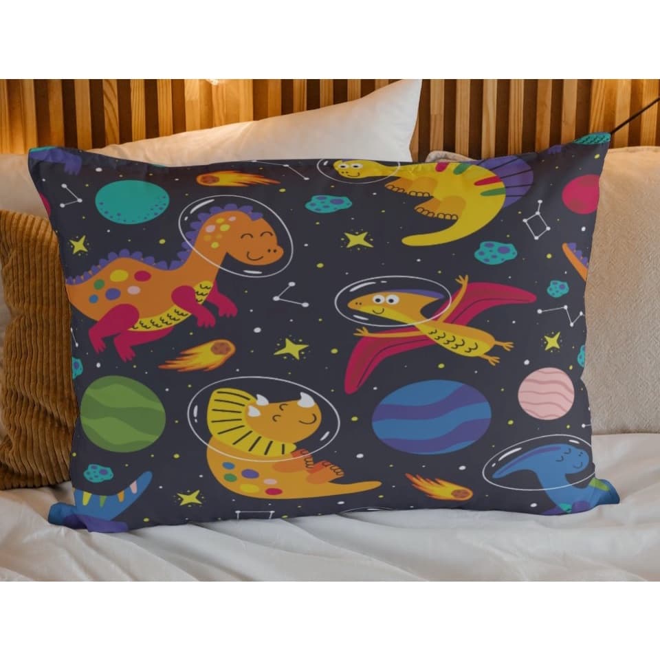 Fronha Capa de Travesseiro Dinossauro