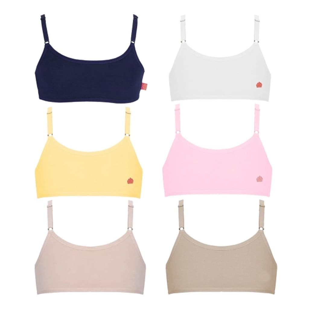 Top Infantil Sanny 11200-3 Sem Bojo Alcas Regulaveis Algodao OLV