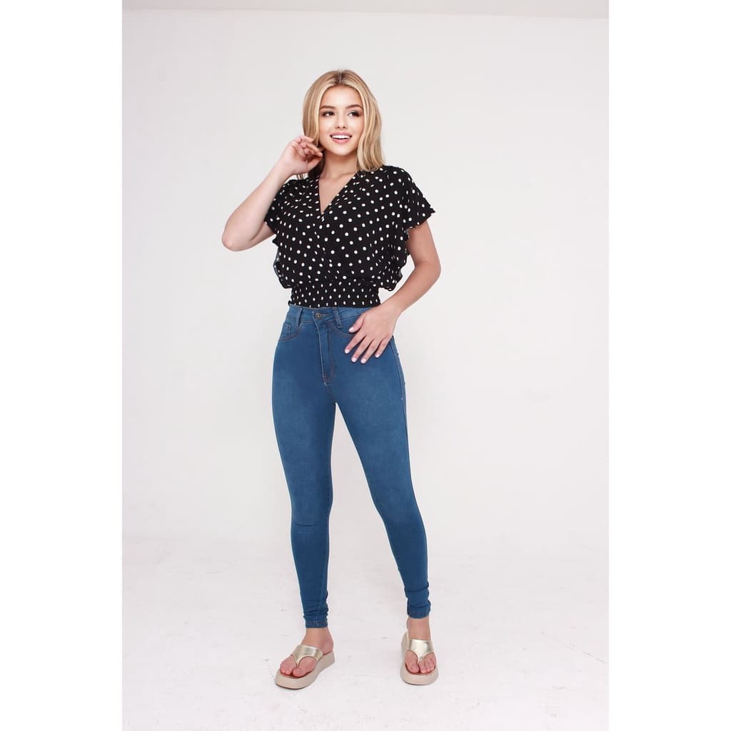 CALÇA JEANS SKINNY DELAVE ESPECIAL DENIM PREMIUM