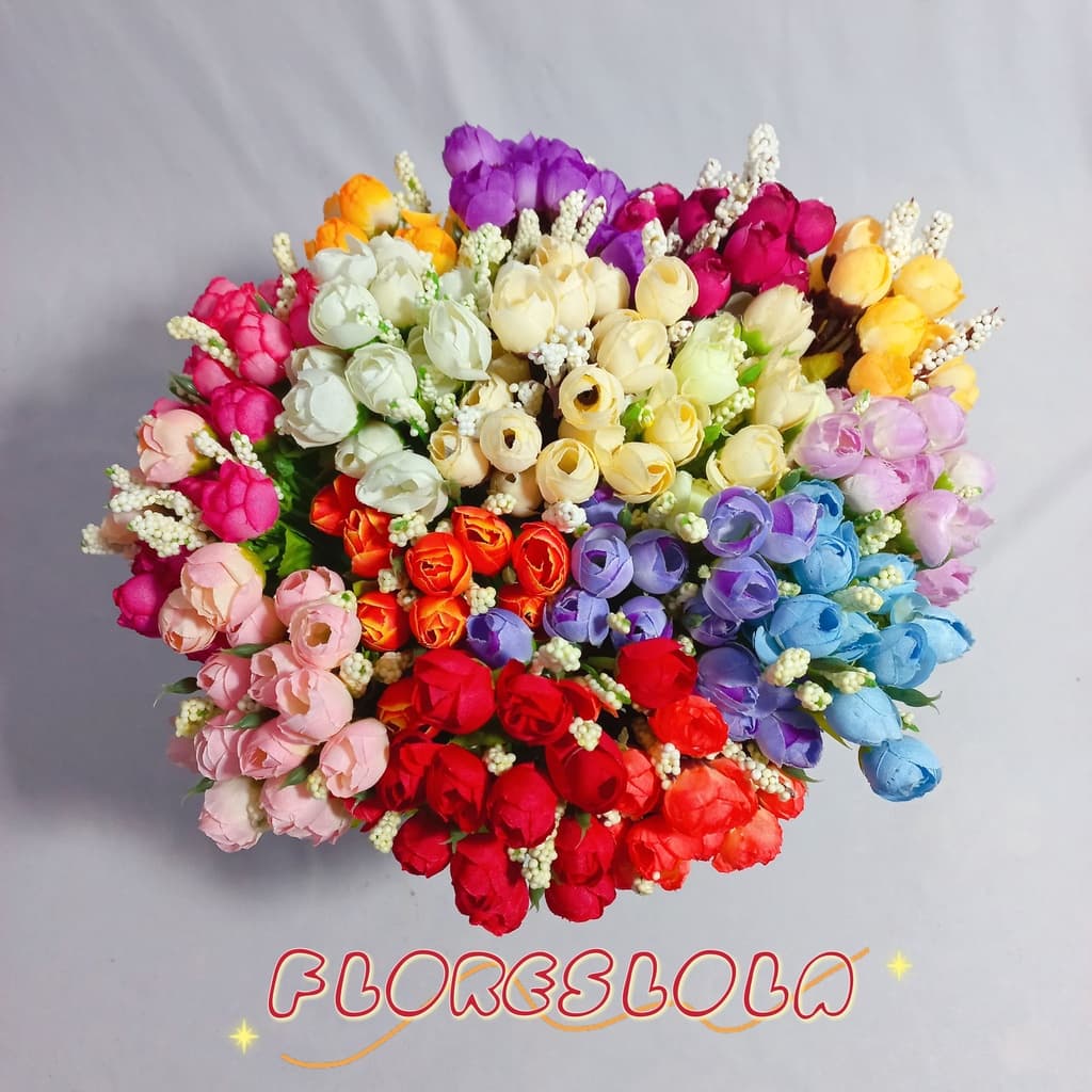 Botão de Rosa artificial P/ Decoração Casamento, Arranjos, Decorar Festas e casa