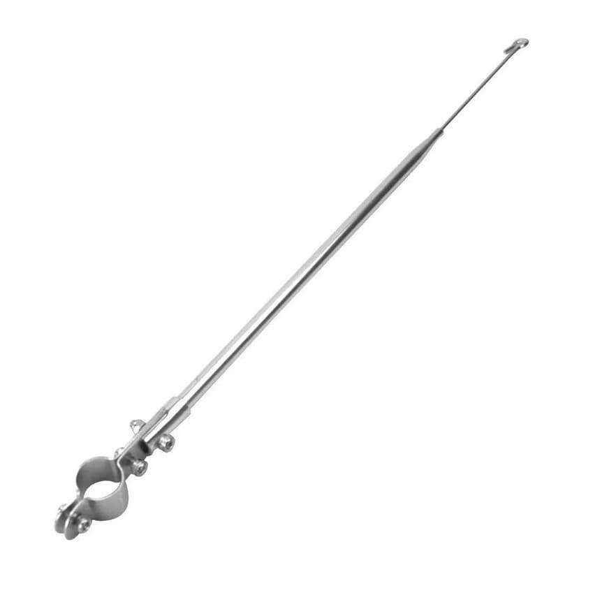 Antena Corta Pipa Retrátil 2 Estágio Fixação Guidão Jojafer