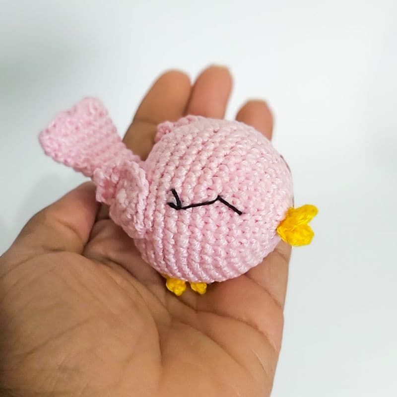 Passarinho Fofura Amigurumi para mobile/enfeite/lembrancinha/chaveiro/varal berço