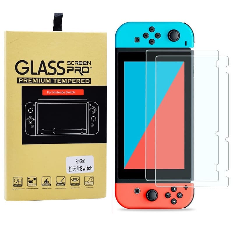 Protetor de Tela para Nintendo Switch Game Console Pelicula de Vidro Temperado
