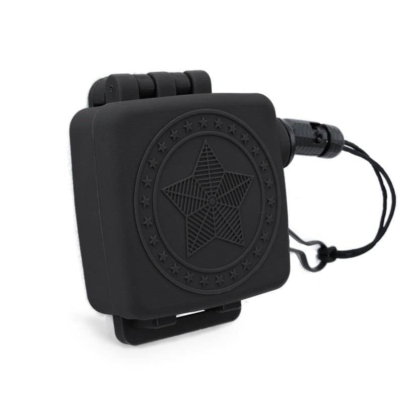 Fiel Retrátil Tático Preto Bélica - Estrela