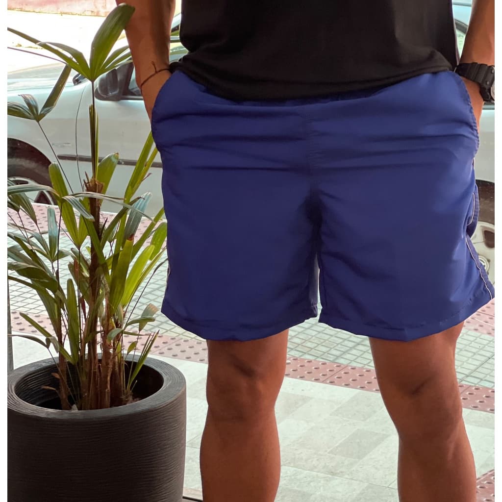 Bermuda Shorts Calção Masculino Masculina Tactel 3 Bolsos Vivo na Lateral Envio 12/24 horas
