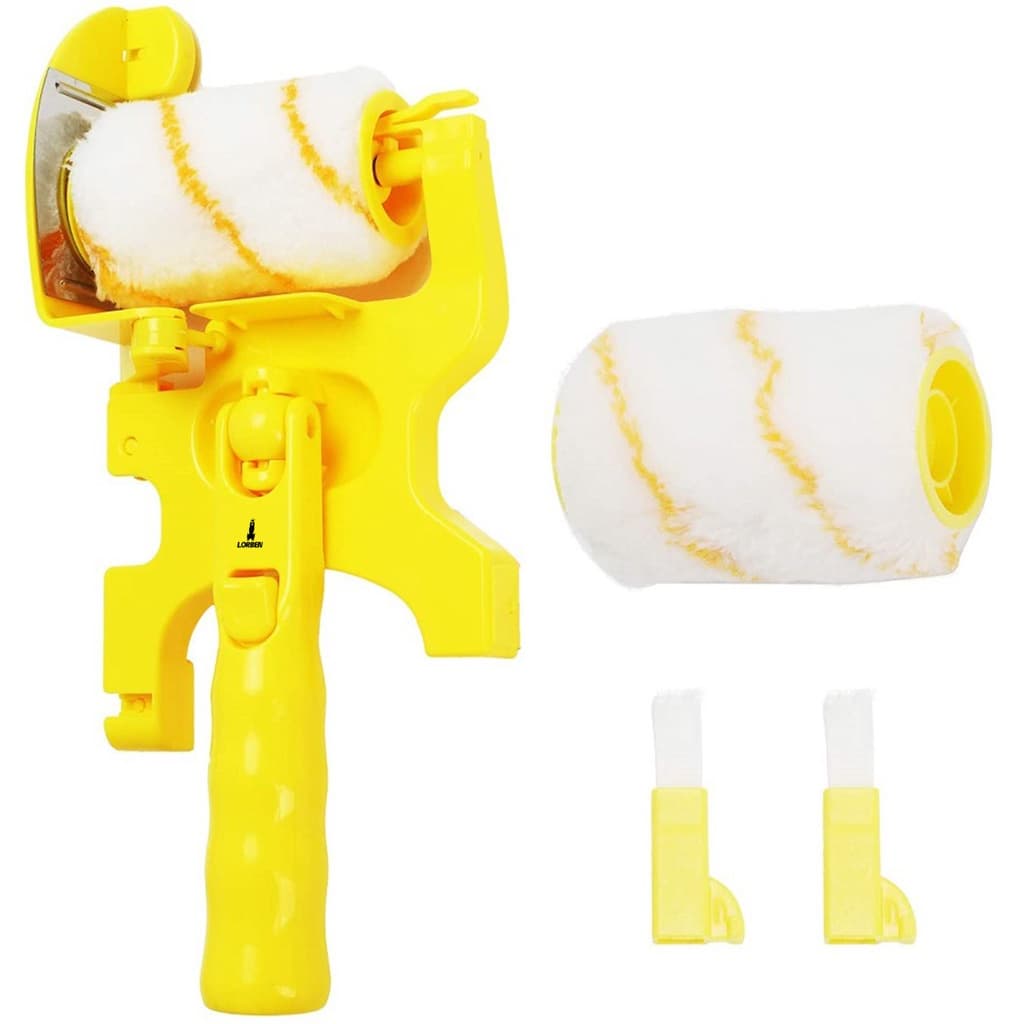 Rolo de Pintura Profissional Lorben para Cantos Acabamentos com Separador
