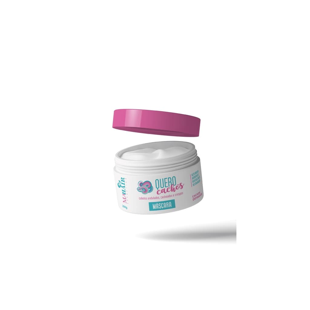 Máscara de Hidratação Capilar Quero Cachos Mahair – 300 g