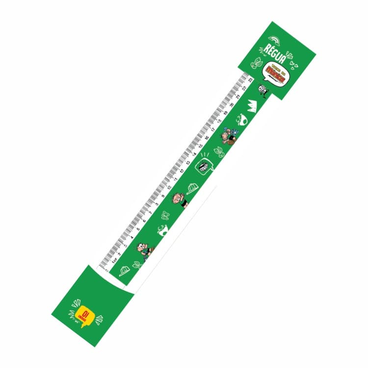 Régua Plástico Cebolinha Turma da Mônica Cebolinha 30cm Lyke