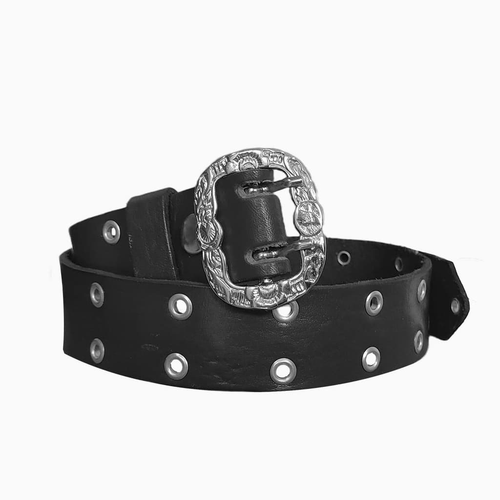 Cinto Country Muladeiro Infantil de Couro Cowboy