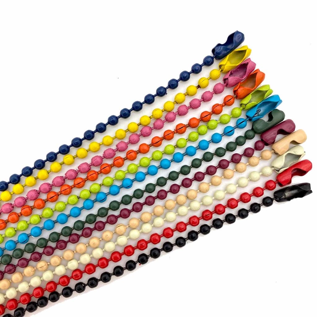 Corrente Bolinhas com Fecho - c/10und