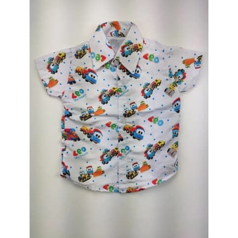 Camisa Leo o Caminhão Temática Roupa Infantil Blusa temática Festa de Aniversário
