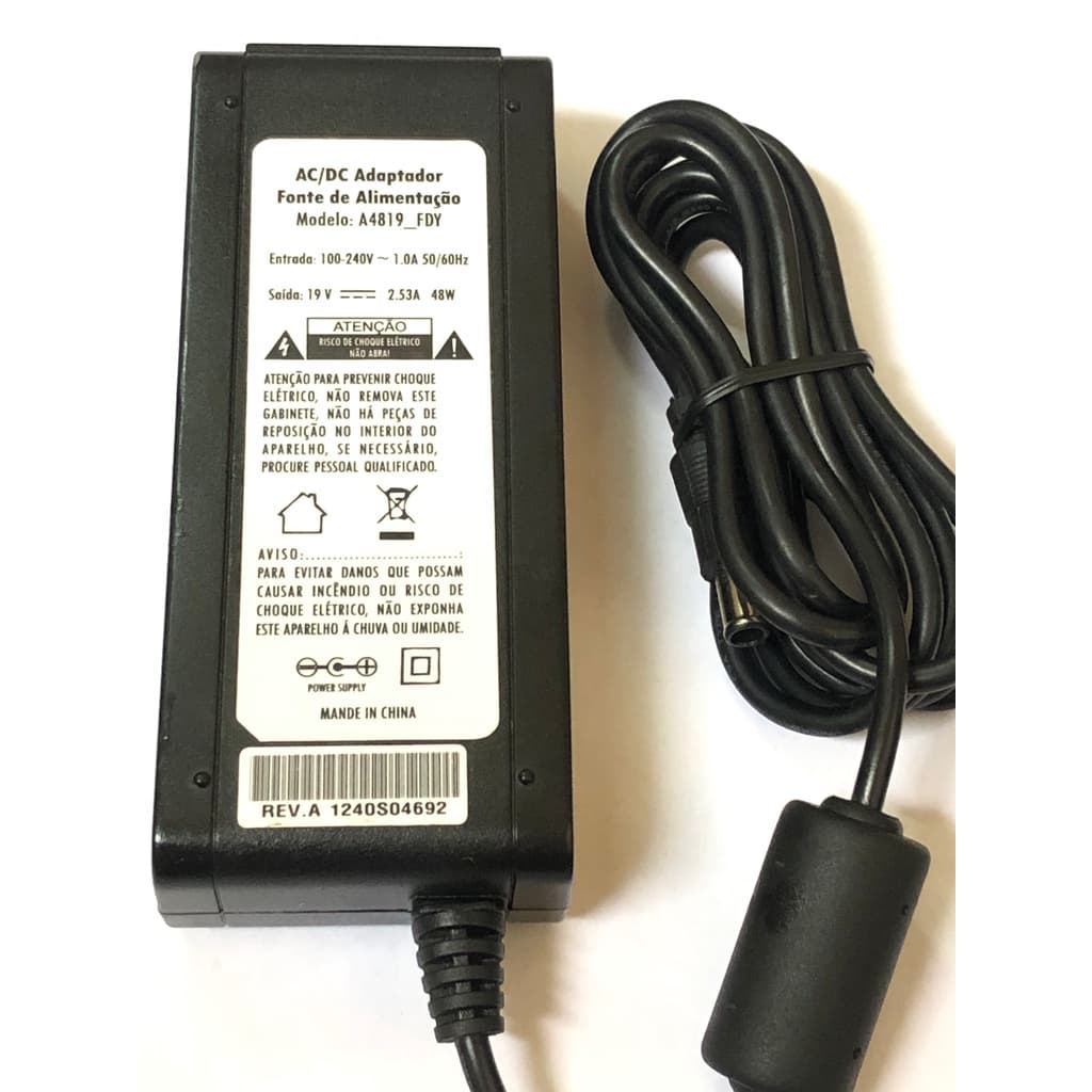Fonte Bivolt A19 Repõe Samsung 19v A4819 A4819_fdy A4819-fdy
