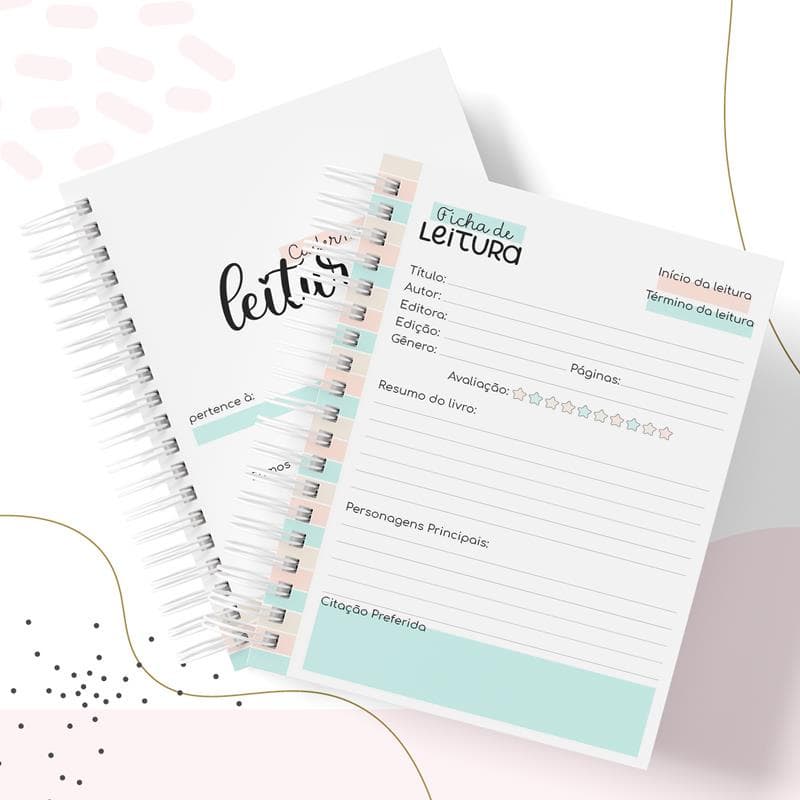 Refil / Miolo para Caderno de Leitura
