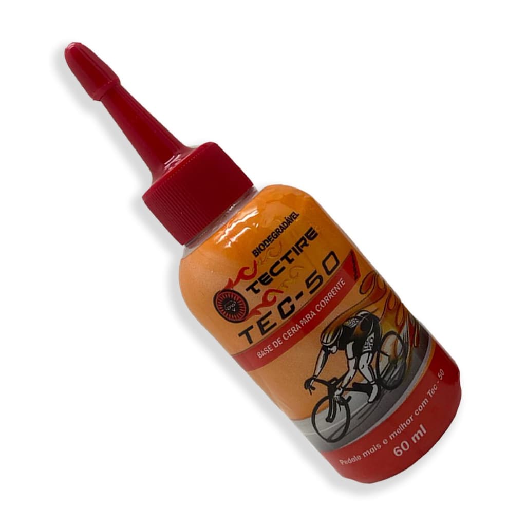 Óleo Lubrificante Corrente De Bicicleta Tectire Tec 50 Bio Cera Bike 60ml