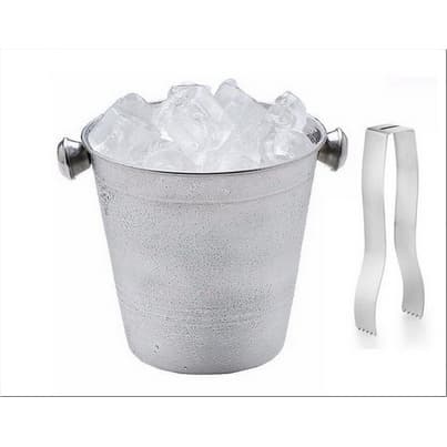 Balde de Gelo Aço Inox com Pegador