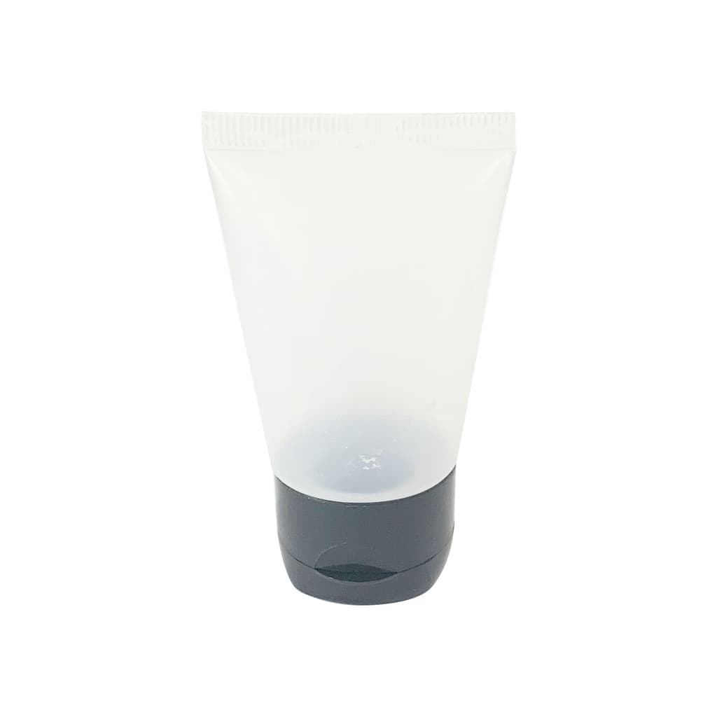 Bisnaga Plástica Natural 30ml C/ Tampa Flip Top (20 Unid)