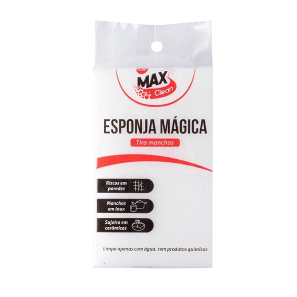 ESPONJA MÁGICA MAX CLEAR DE MELAMINA KIT 3 UNID