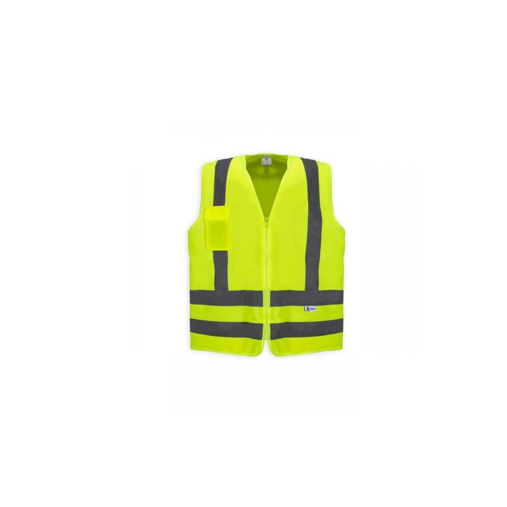 Colete Refletivo com Bolso Amarelo XG Kalipso
