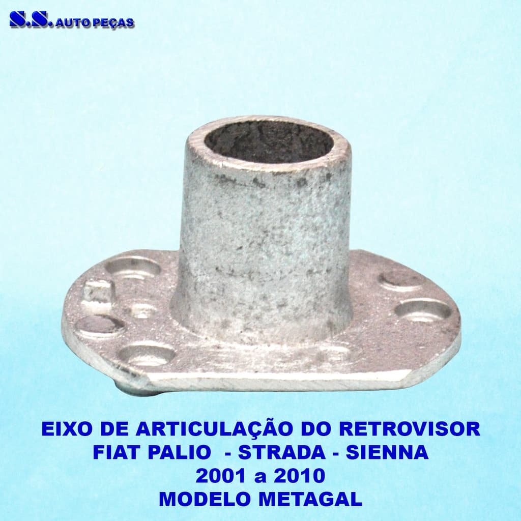 Suporte Articulador Retrovisor Palio 2001 A 2010
