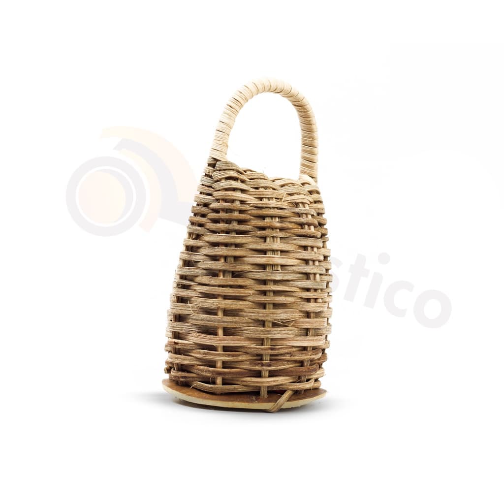 Caxixi Para Berimbau Palha Trançada Roda de Capoeira