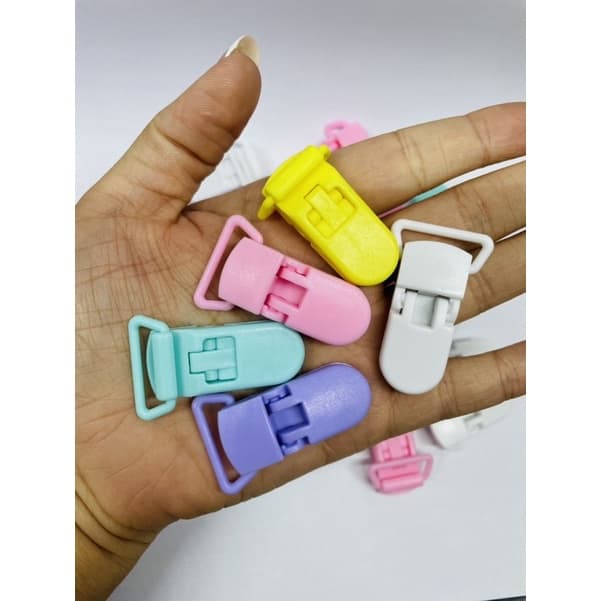 prendedor de chupeta 40mm com 10 peças