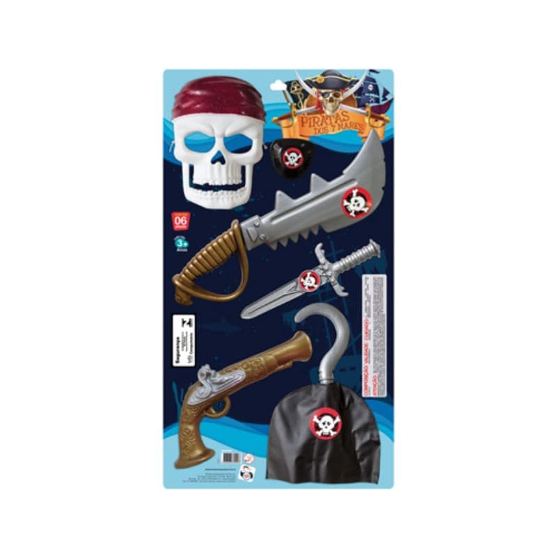 Brinquedo Pirata dos Sete mares presente Menino