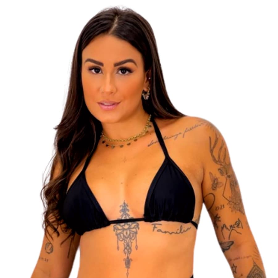 Biquini Cortininha Avulsas Moda Verão Biquíni Ajustável de Amarrar Lançamento 2023