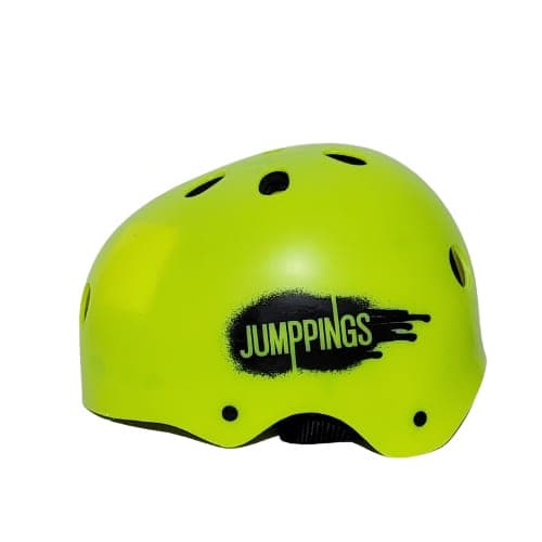 Capacete - Amarelo Fluorescente - Bike Skate Patins Patinete -Jumppings