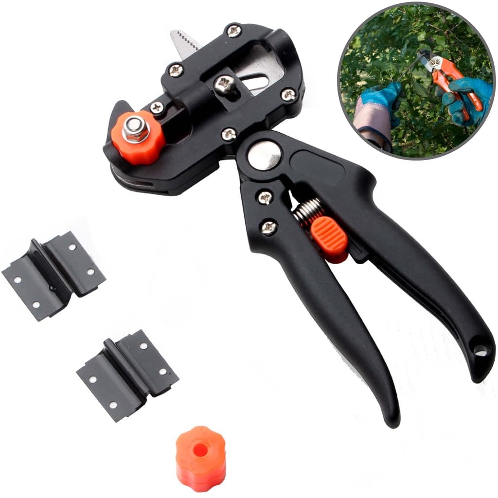 Tesoura Para Poda Manual Enxertia Corte Enxerto 3 Lamina