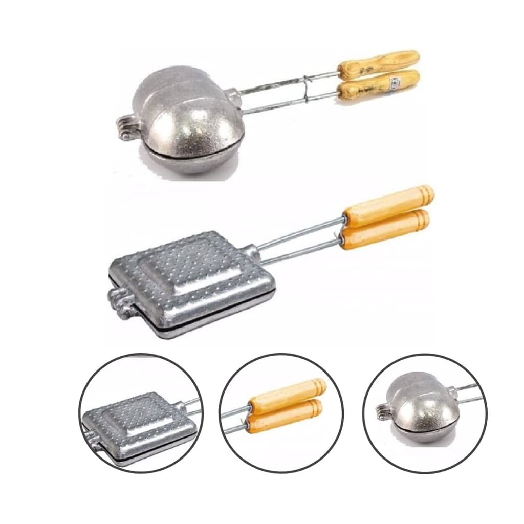 Kit Sanduicheira baurutex tostex para Pão de Forma e Pão Francês