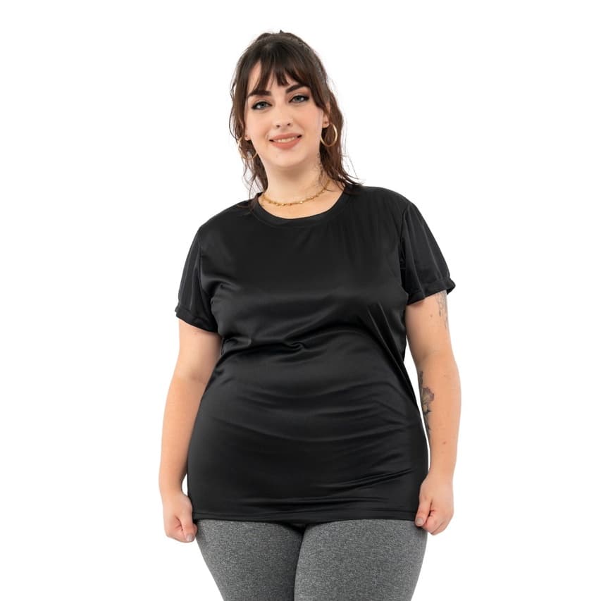 Camiseta Dry Fit Feminina Plus Size Diversas Cores