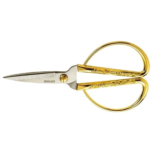 TESOURA BONSAI  PROFISSIONAL DRAGÃO  ESCULPIDO AÇO INOX - 6323