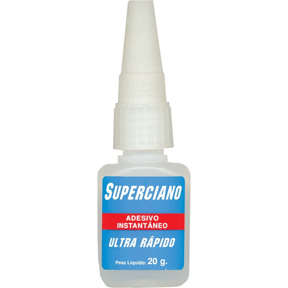 Cola Adesivo Instantâneo Superciano 20Gr