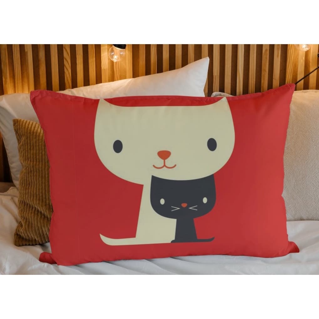 Fronha Infantil capa de travesseiro Gatos