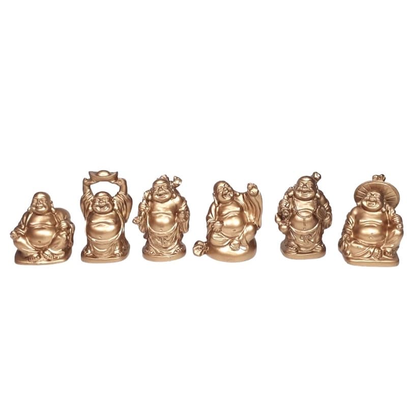 Mini Buda Da Felicidade C/ 6 Modelos Diferentes