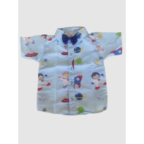 Camisa Astronauta Temática Festa de Aniversário para crianças Roupa Infantil de menino