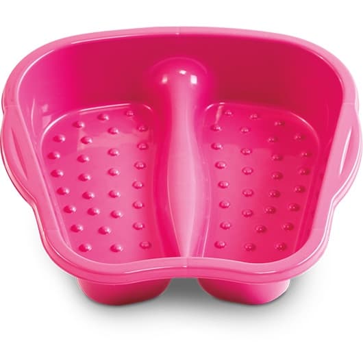 Bacia Para Os Pés Unhas Pedicure Rosa Arqplast 25322