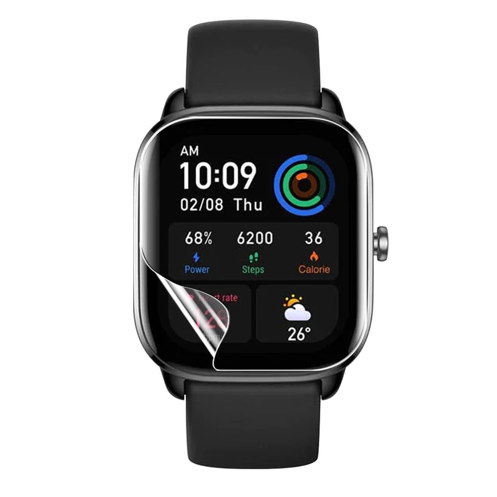 kit com 3 Película para Smartwatch Amazf GTS 4 GTS4 Mini Hidrogel pronta entrega