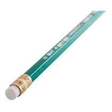 LAPIS GRAFITE HB VERDE COM 12 UNID COM BORRACHA lapispel