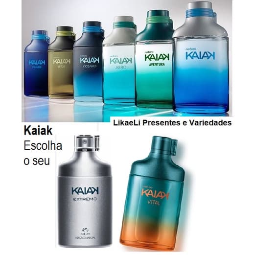 Kaiak Deo Colônia Masculino ou Feminino 100ml Perfume da Natura, Todas as fragrâncias nas Variações