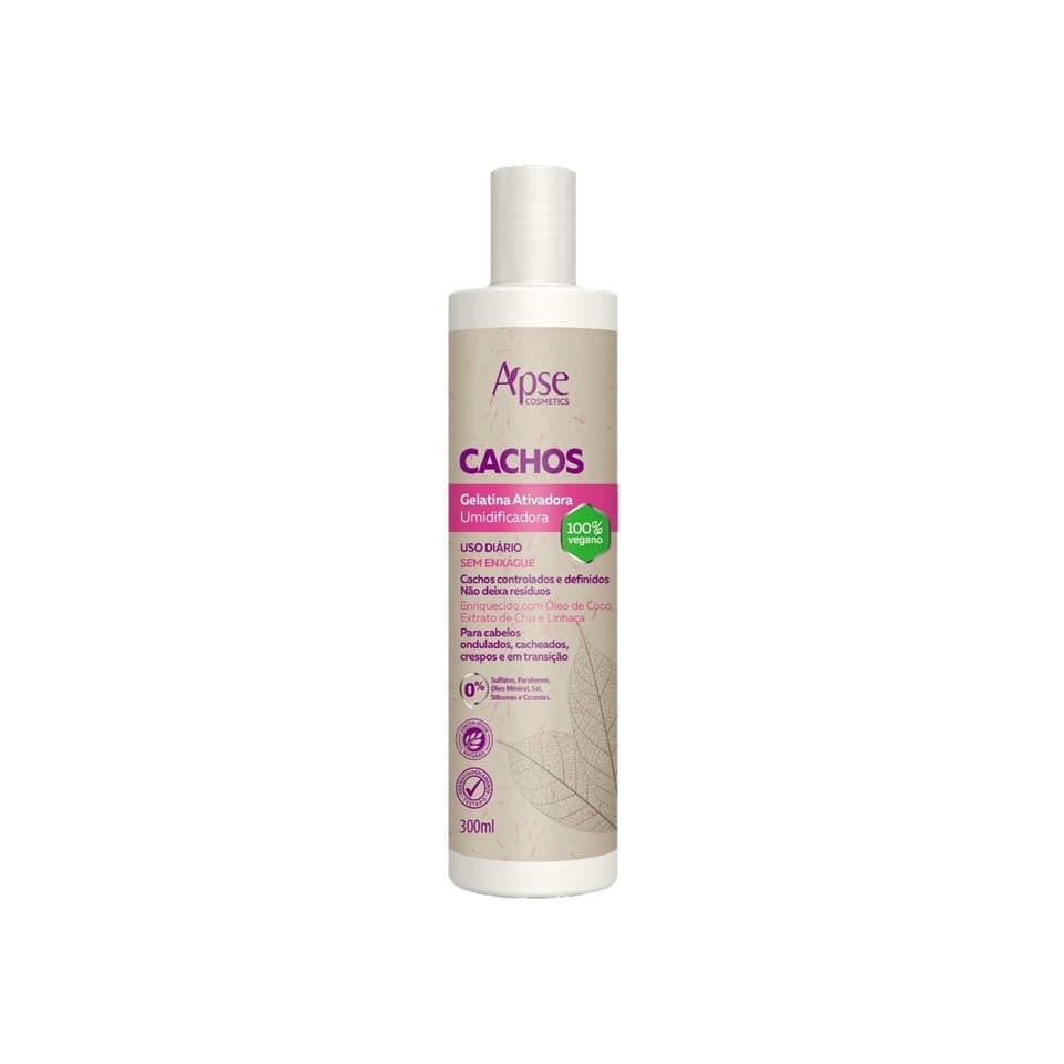 Gelatina Ativadora E Umidificadora De Cachos 300ml - (Apse)
