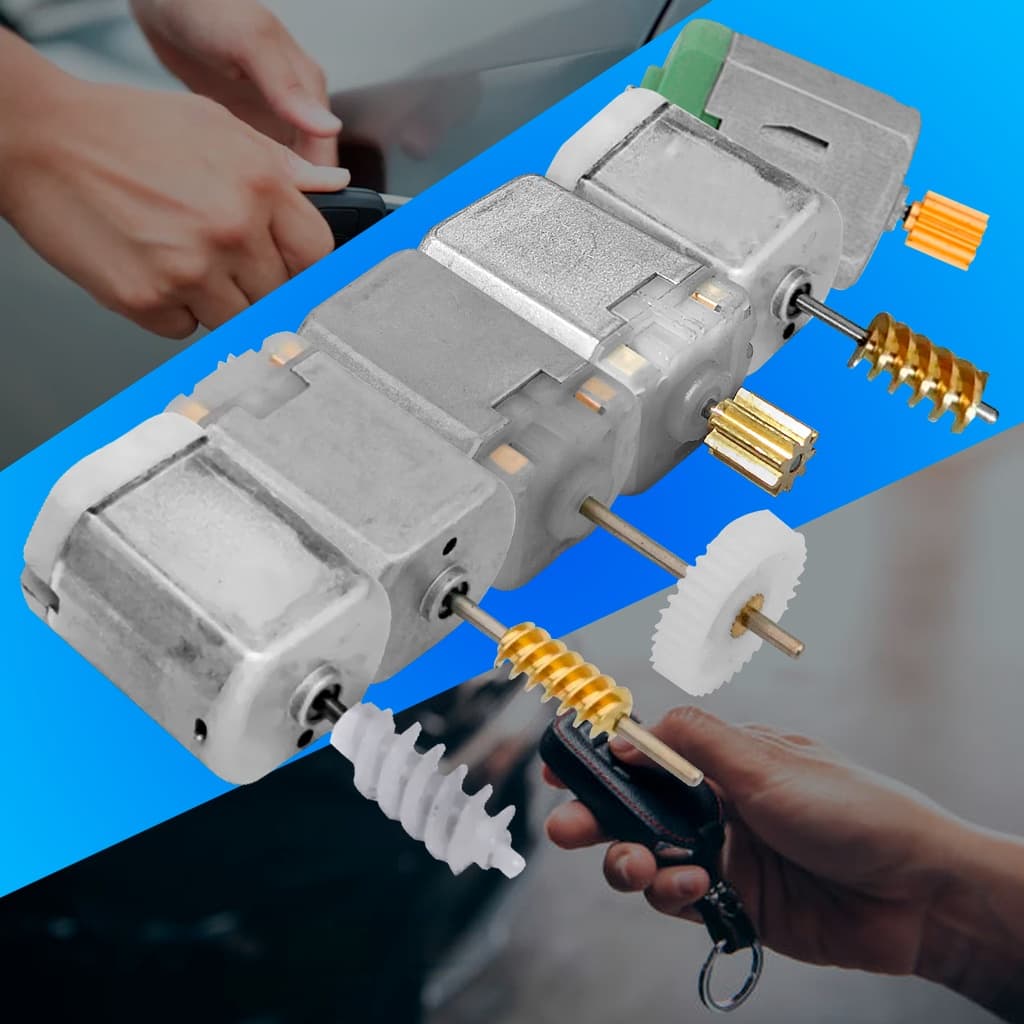 Motor Fechadura Trava Elétrica Automotiva para Carro