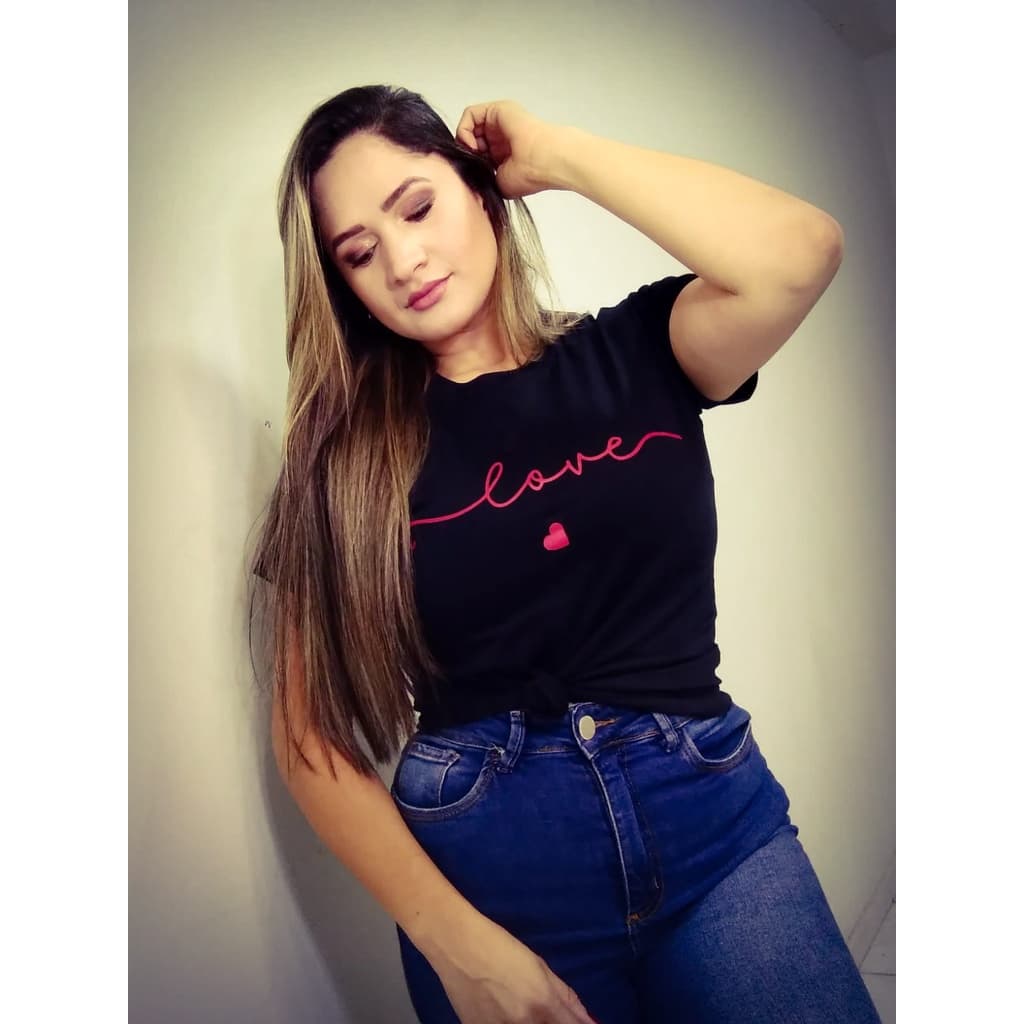 Escolha as Suas - Blusa T-shirt Camiseta Feminina Atacado Promoção Estampas Variadas Oferta Algodão