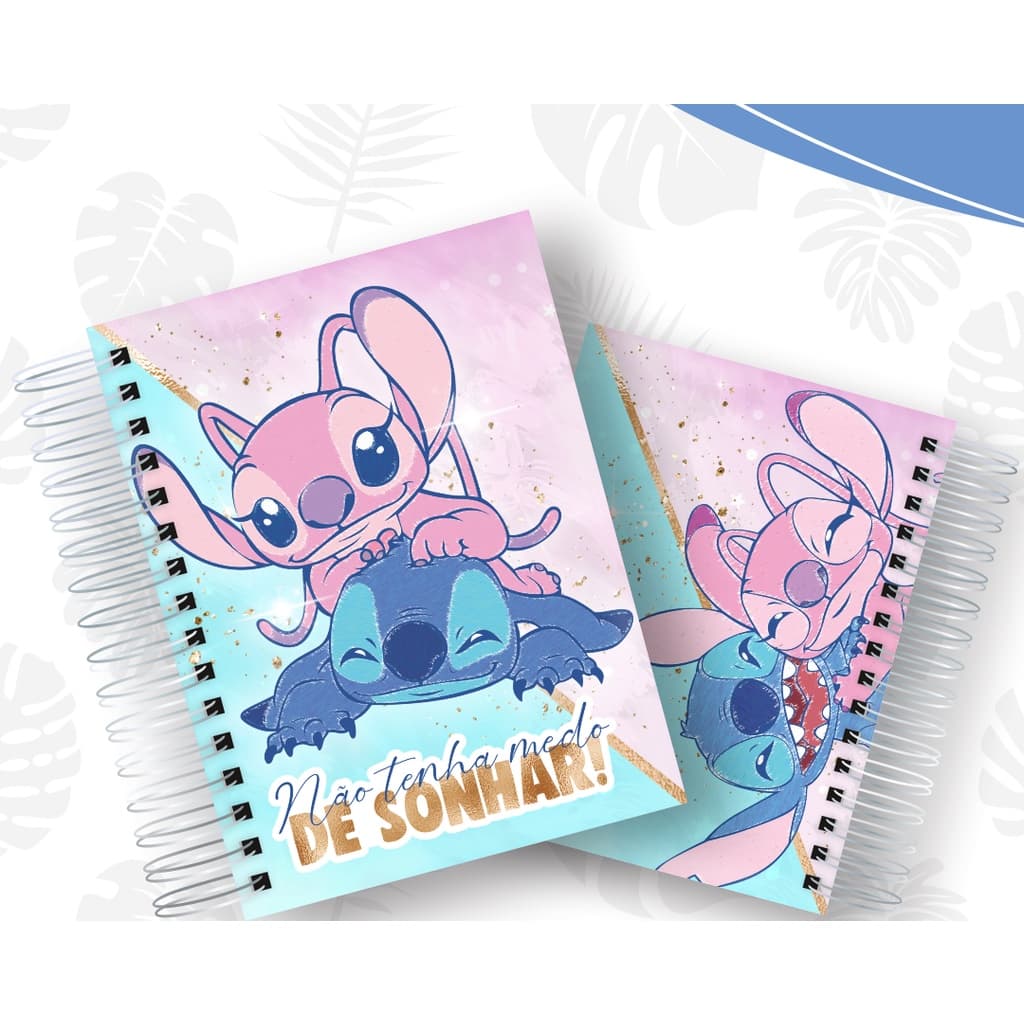 Caderno Personalizado Stitch A5