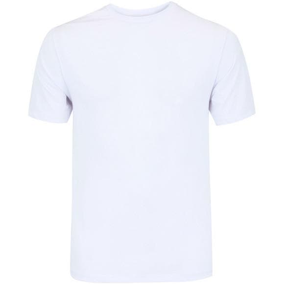 KIT 3 CAMISETAS SIMPLES BRANCA