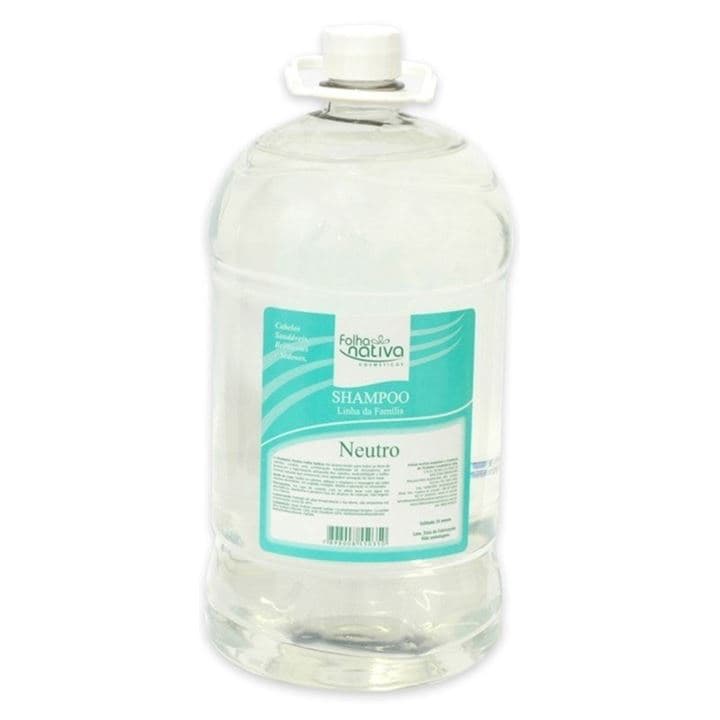 Shampoo Lavatório 4,5 Litros Galão Neutro Folha Nativa